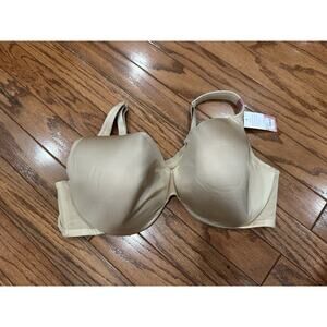 Cacique Beige Lightly Lined Full Coverage Sz 50C NEW